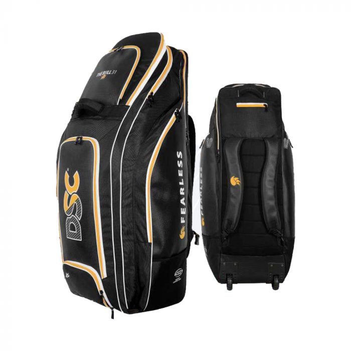 DSC The Bull 31 Cricket Bag with Moulded Wheelie System
