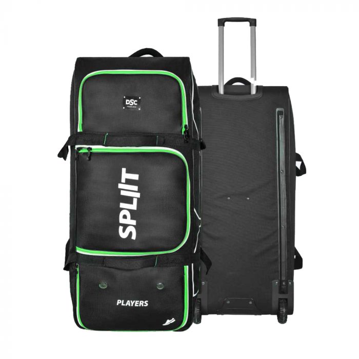DSC Spliit Players Cricket Bag with Moulded Wheelie System
