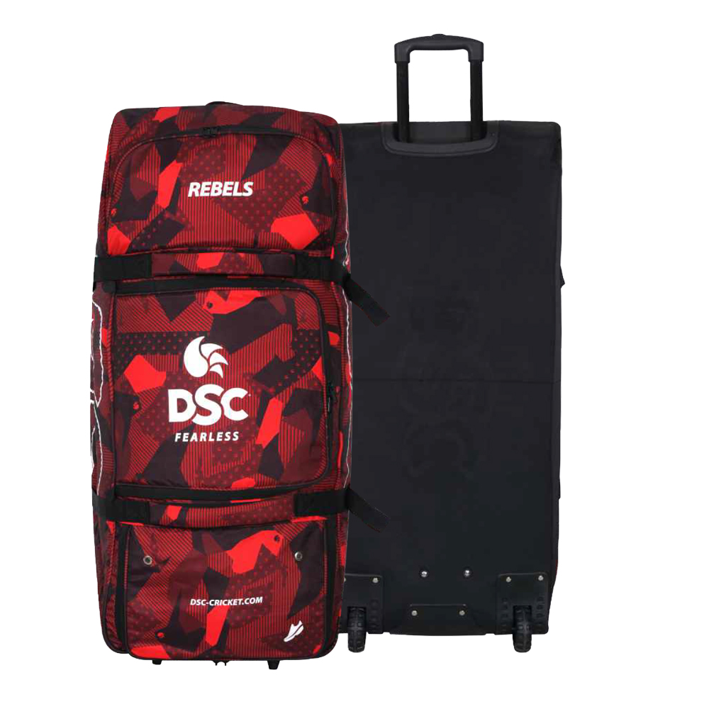 DSC Rebels Players Cricket Bag with Moulded Wheelie System