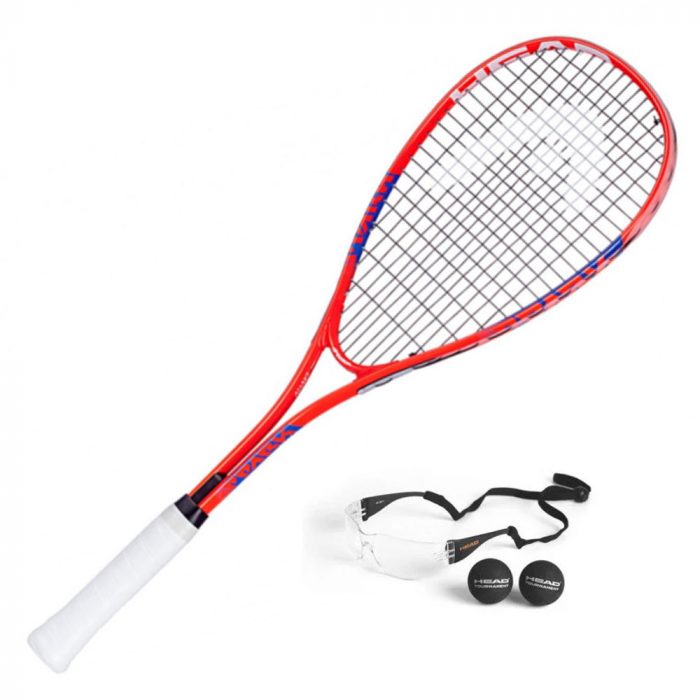 Head Spark Team Pack - Squash Starter Kit