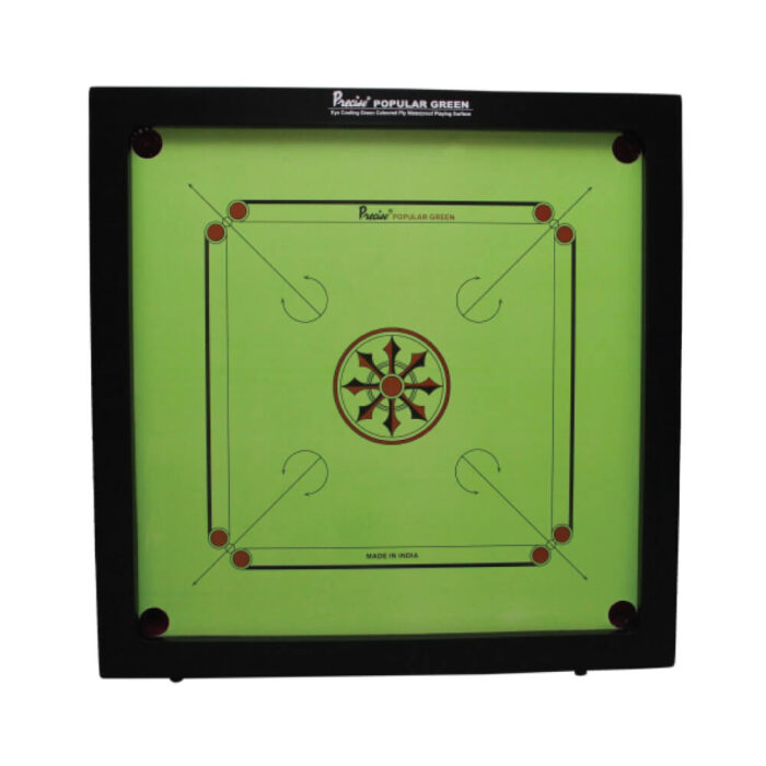leader green carrom board