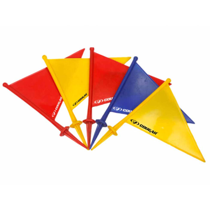marking flags different colors