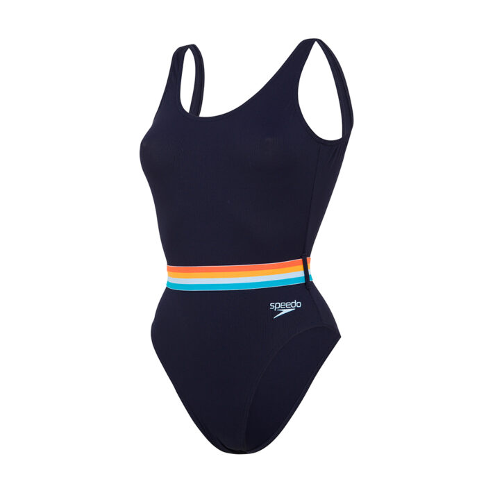 Speedo Women Swimwear Belted U-Back One-Piece