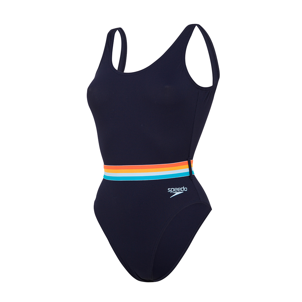Speedo Women Swimwear Belted U-Back One-Piece