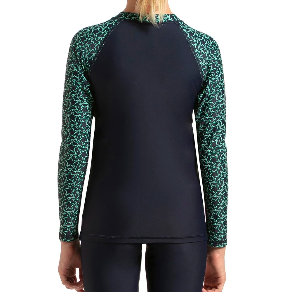 Speedo Kids Swimwear Girls Boomstar Allover Long Sleeve Suntop - Image 2
