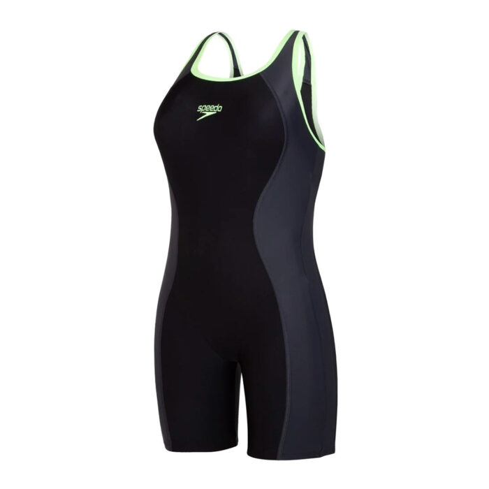 Speedo Women Swimwear Essential Splice Racerback Legsuit