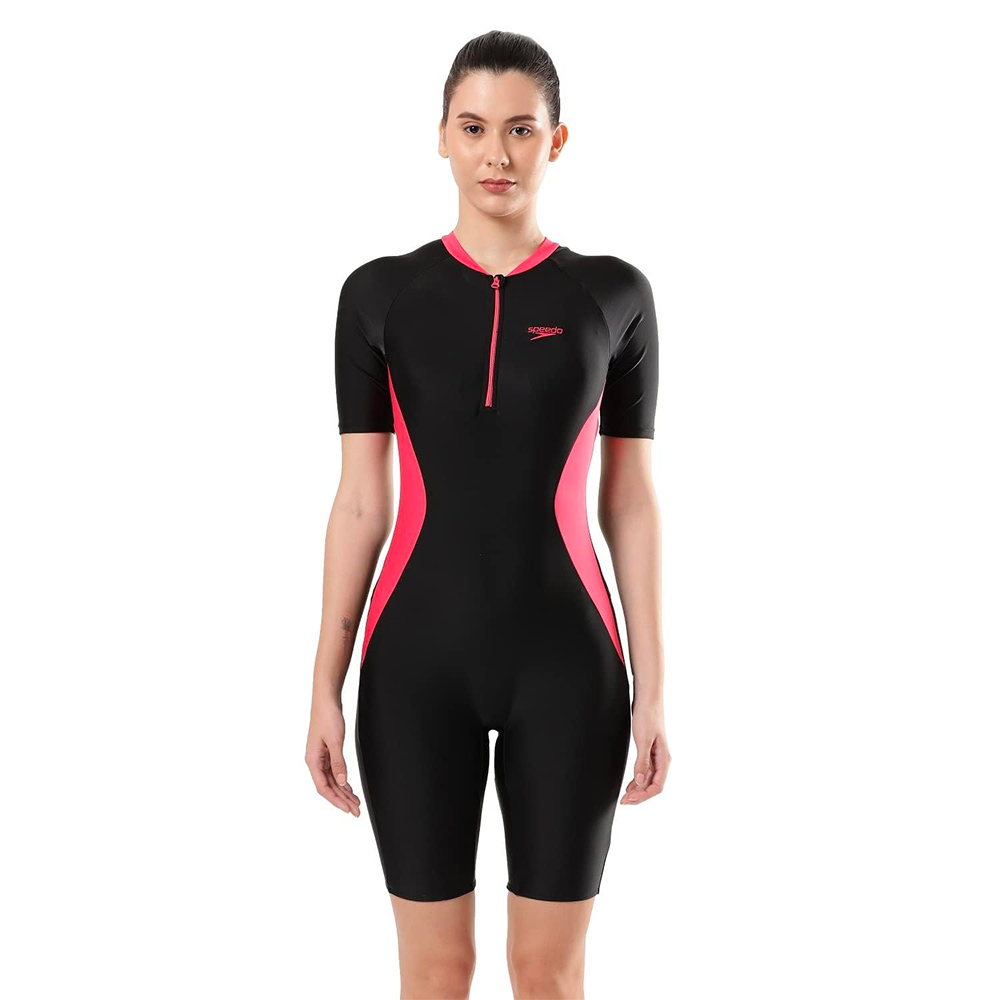 Speedo Women Swimwear Essential Panel Kneesuit - Image 7