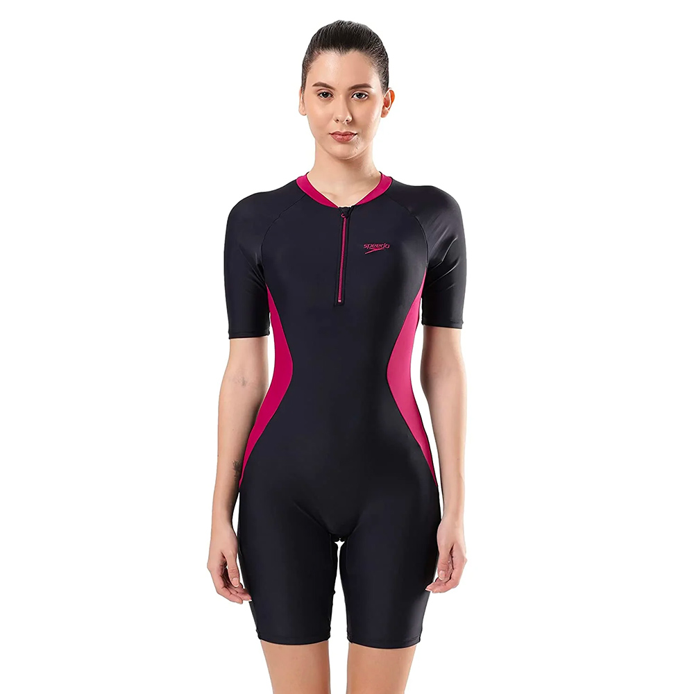 Speedo Women Swimwear Essential Panel Kneesuit - Image 4