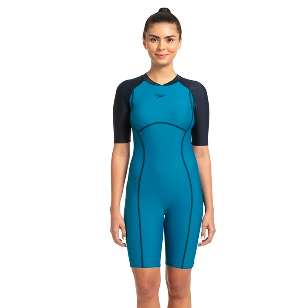 Speedo Women Swimwear Essential Splice Kneesuit - Image 5