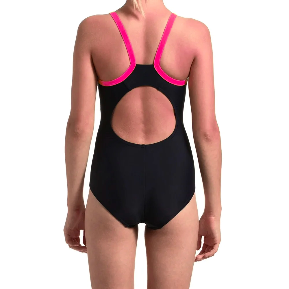 Speedo Kids Swimwear Girls Heritage Logo Thinstrap Muscleback - Image 2
