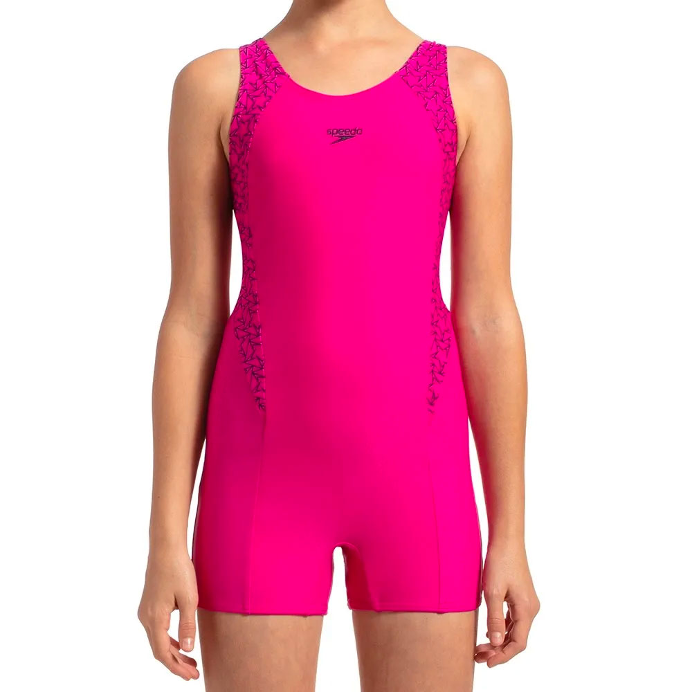 Speedo Kids Swimwear Girls Boomstar Splice Legsuit