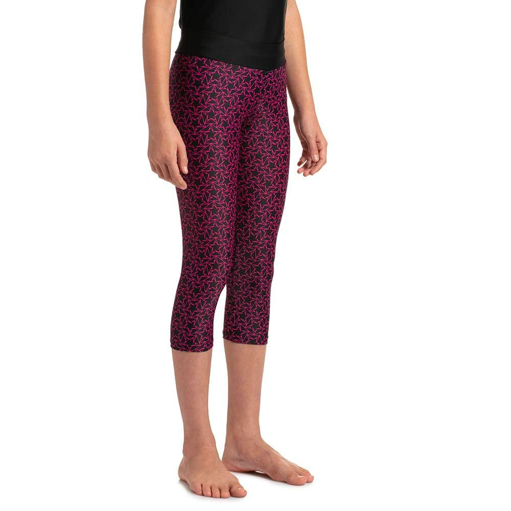 Speedo Kids Swimwear Girls Boomstar Allover Active Capri - Image 2