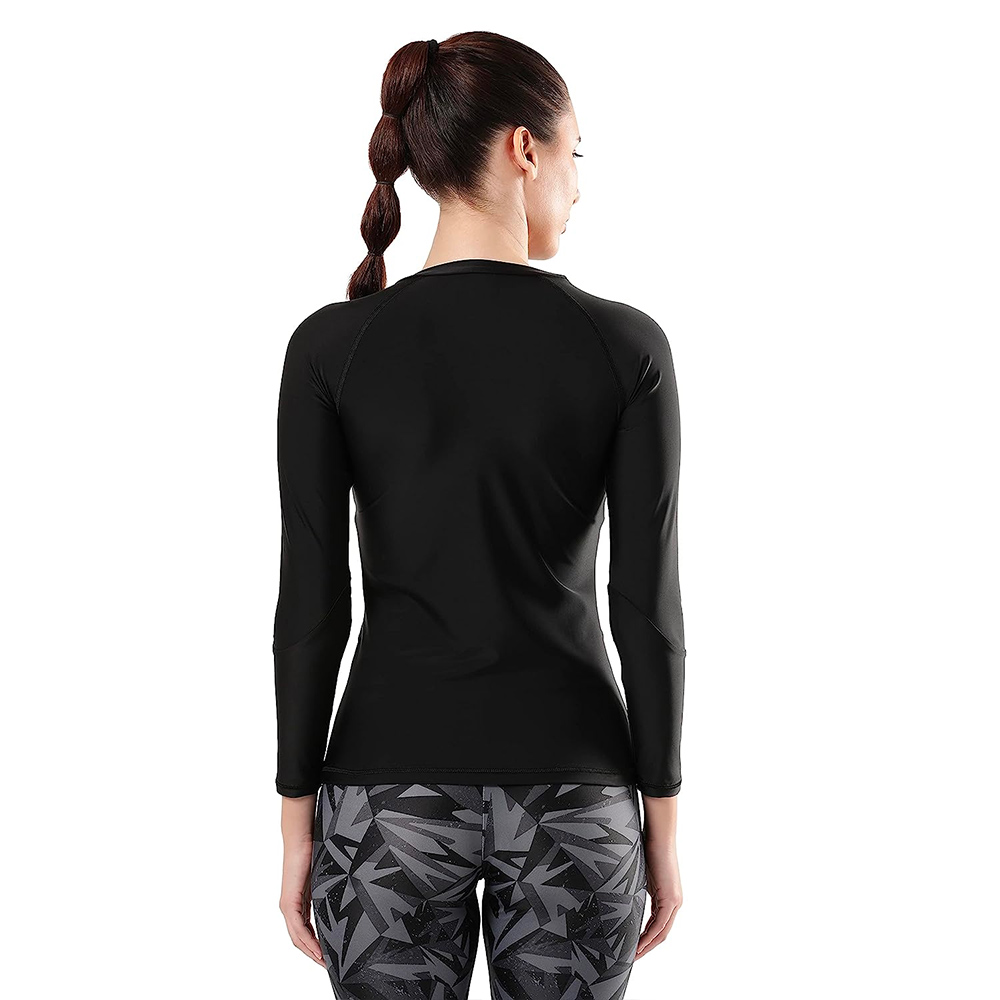 Speedo Women Swimwear Hyperboom Allover Long Sleeve Suntop - Image 3