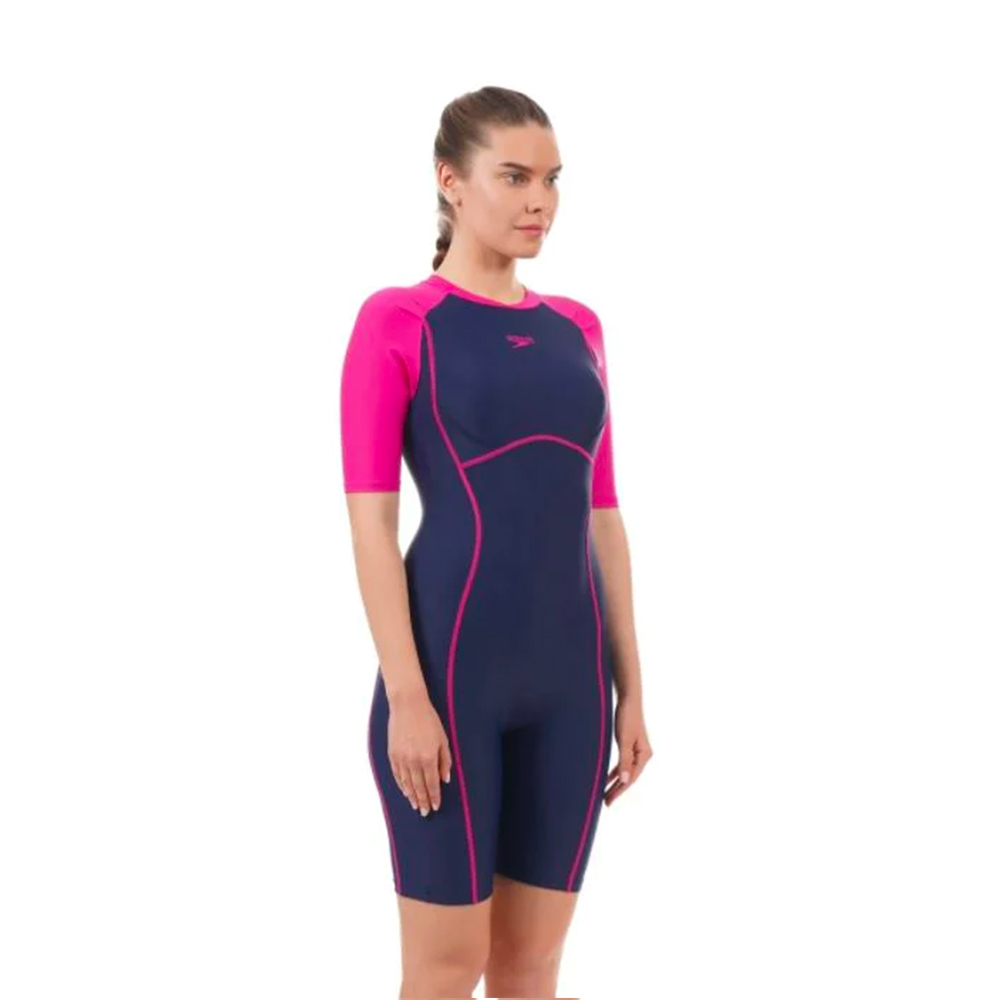 Speedo Women Swimwear Essential Splice Kneesuit - Image 10
