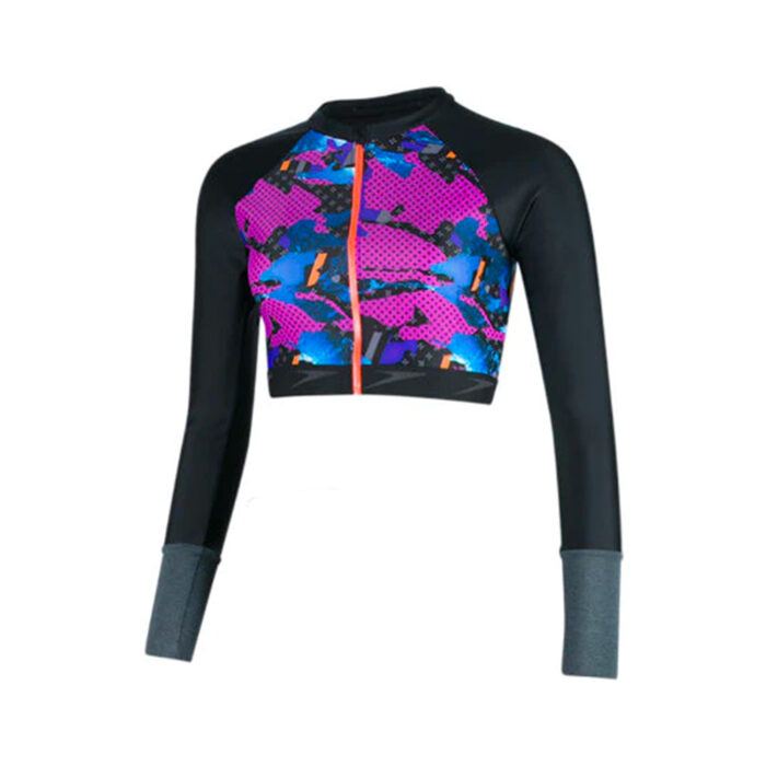 Speedo Women Swimwear Inject Wave Rash Top