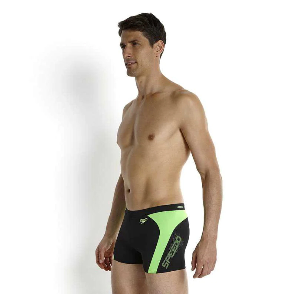 Speedo Men Swimwear Logo Graphic Splice Aquashort - Image 3