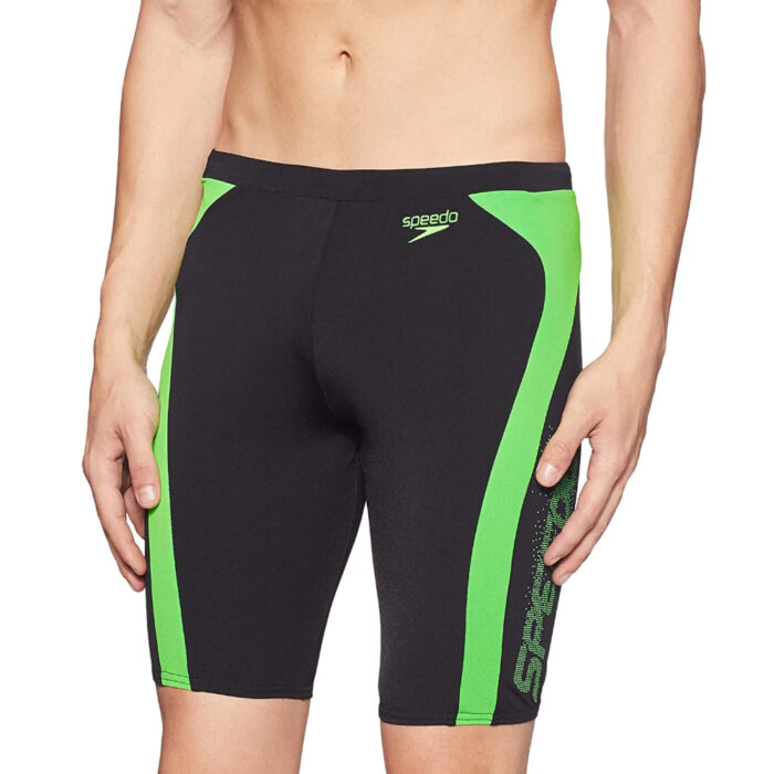 Speedo Men Swimwear Logo Graphic Splice Jammer