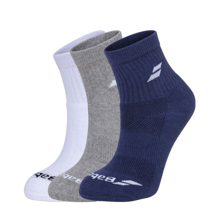 Babolat Socks (Quarter 3 Pairs Pack)