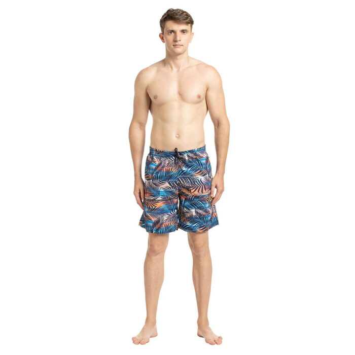 Speedo Men Swimwear Essential Vintage 18″ WS True Navy-Mango-Sky Blue