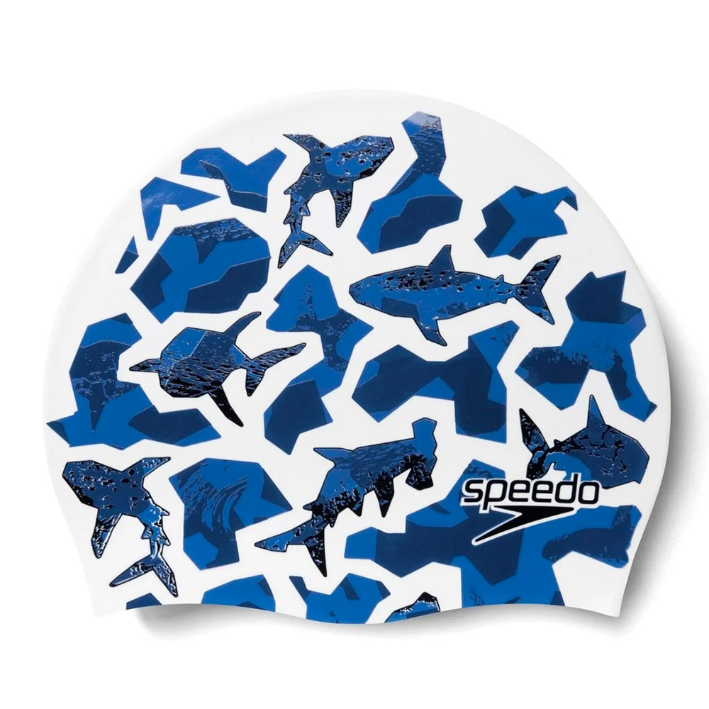 Speedo Slogan Printed Cap Junior - Image 2