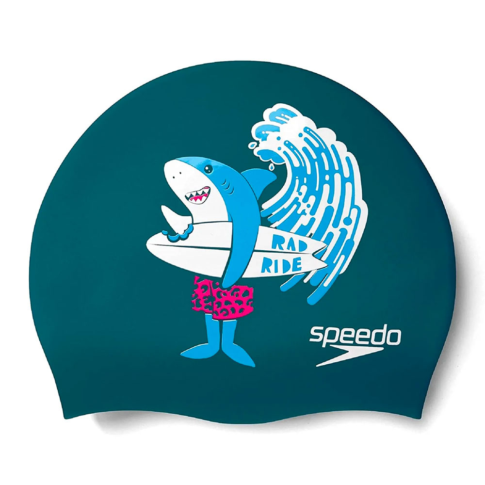 Speedo Slogan Printed Cap Junior - Image 6