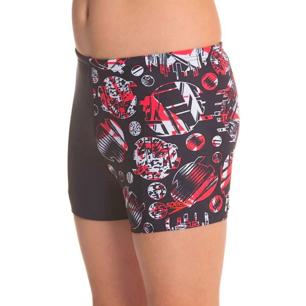 Speedo Boys Glitchamp Allover Aquashort - Image 2