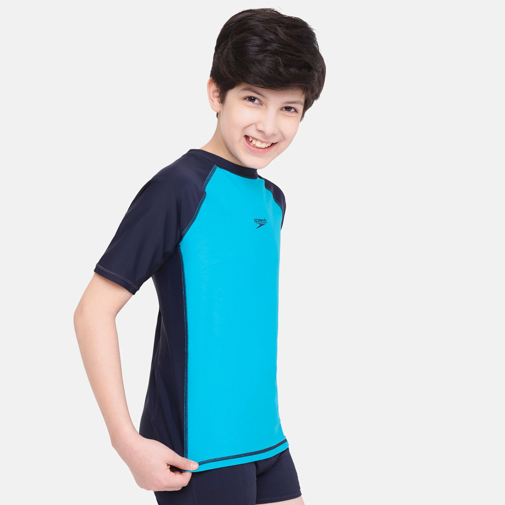 Speedo Boys Short Sleeve Suntop - Image 3