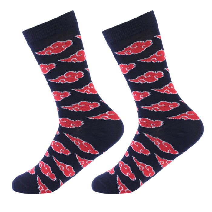 Akatsuki Edition Calf Length Socks (Pack of 3)