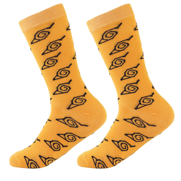 Naruto Edition Calf Length Socks (Pack of 3)