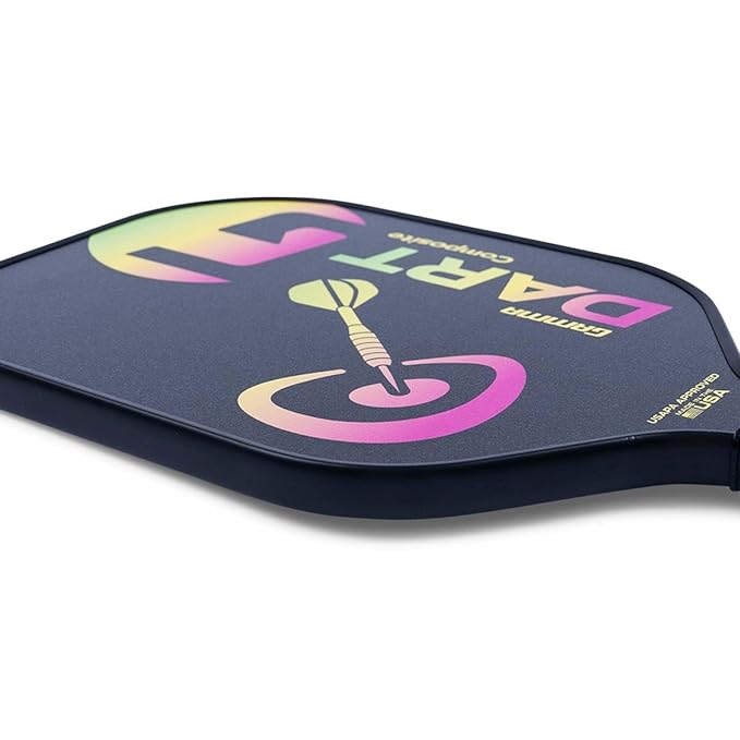 Gamma Dart Poly Core Pickleball Paddle – Black Ombre - Image 3