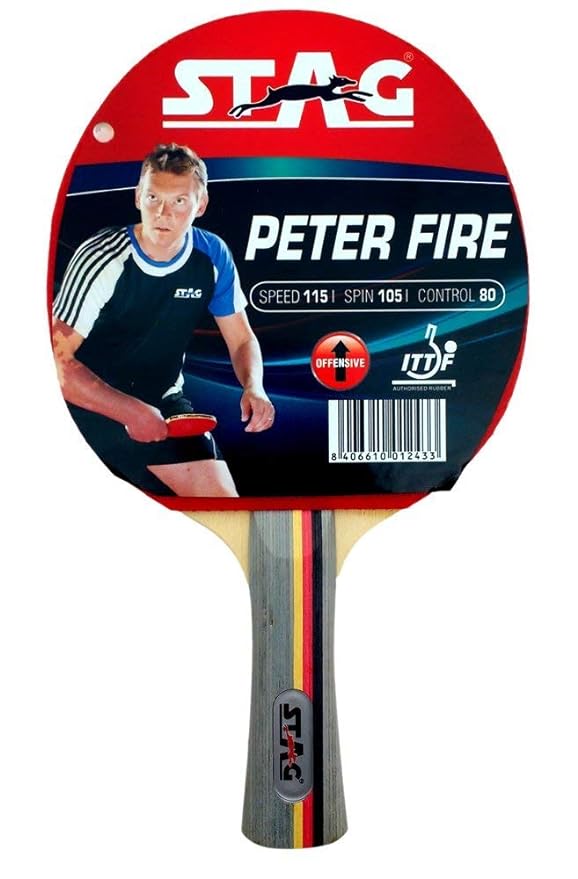 STAG Peter Fire Ninja Table Tennis Racquet