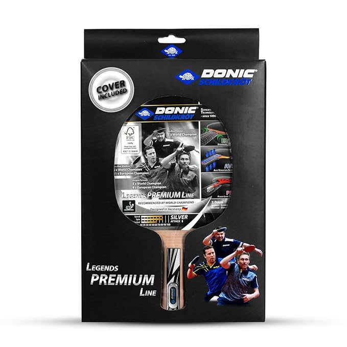 DONIC Legends Silver Table Tennis Bat