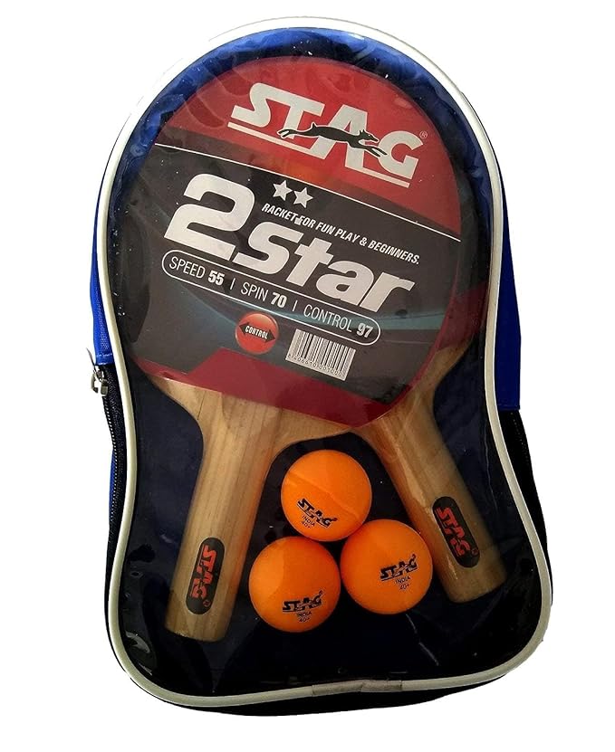 Stag 2 Star Table Tennis Kit