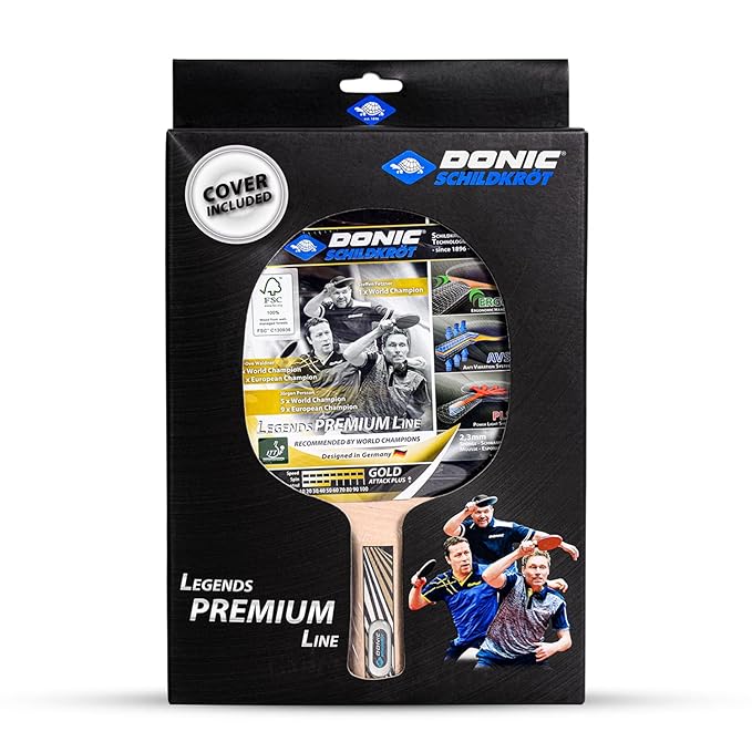 DONIC Legends Gold Table Tennis Bat