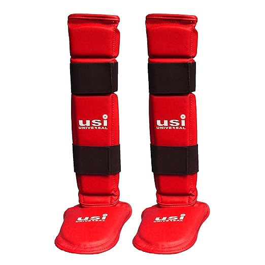 USI - 851PU MOULDED SHIN PADS WITH INSTEP (per pair)
