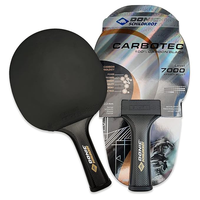 DONIC Carbotec 7000 Black Table Tennis Racquet