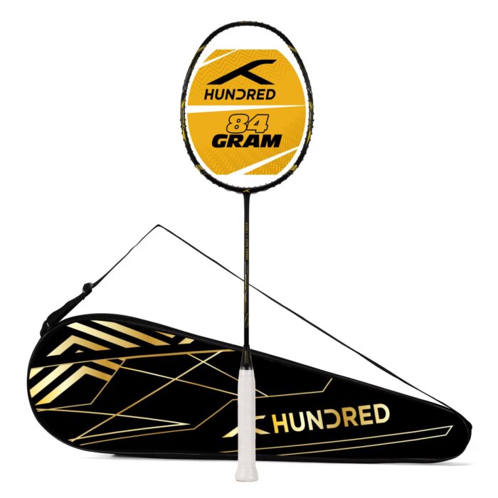 HUNDRED Atomic-X Dark Sword Carbon Fibre Unstrung Badminton Racket