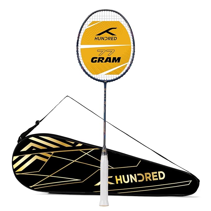 HUNDRED Cult 77 Super Lite Full Graphite Strung Badminton Racket