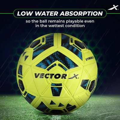 Vector-X Synergy Football (Size 5 | Green/Blue) - Image 6