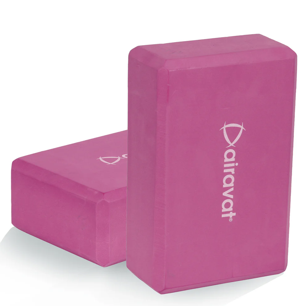 AIRAVAT FOAM YOGA BRICK(PAIR) - Image 2