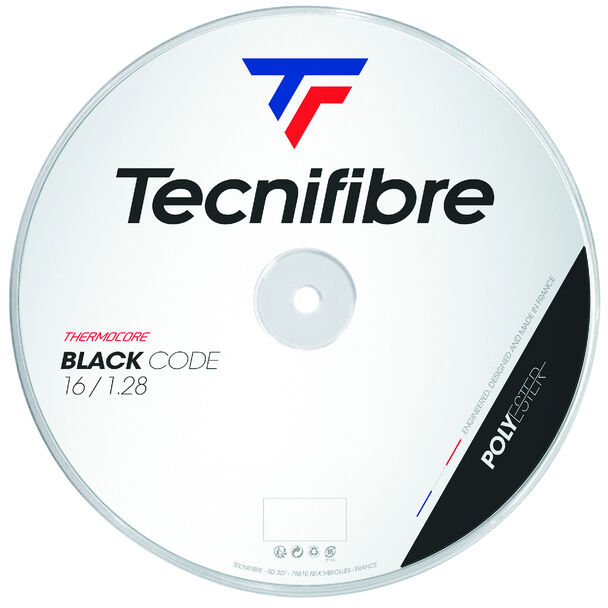 Tecnifiber BLACK CODE 1.28 REEL GAUGE 16