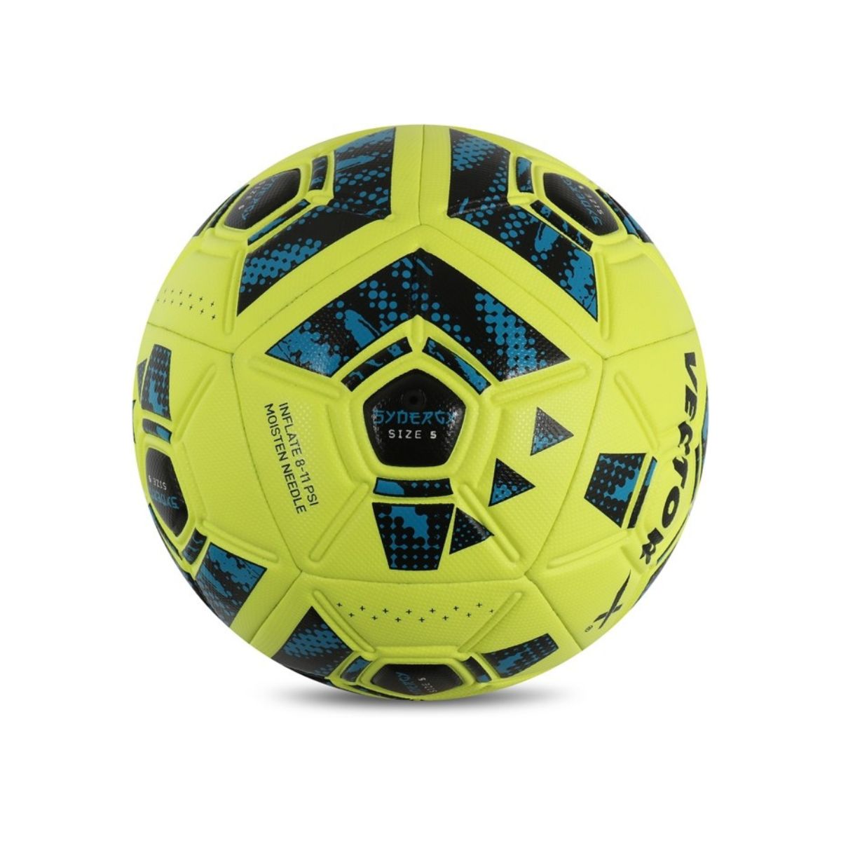 Vector-X Synergy Football (Size 5 | Green/Blue) - Image 3