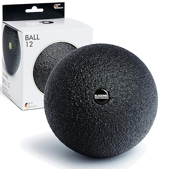 BLACKROLL Ball 12 – Larger Fascia Ball for Deep Muscle & Trigger Point Relief (12cm)