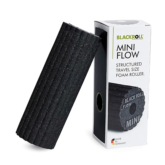 Blackroll Mini Flow Textured Clever Foam Roller | Dual-Action Activation & Recovery for Feet & Arms (15x5cm)