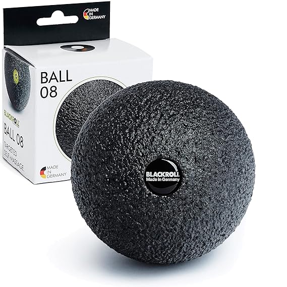 BLACKROLL Ball 08 – Targeted Deep Tissue & Trigger Point Self-Massage Tool (8cm)