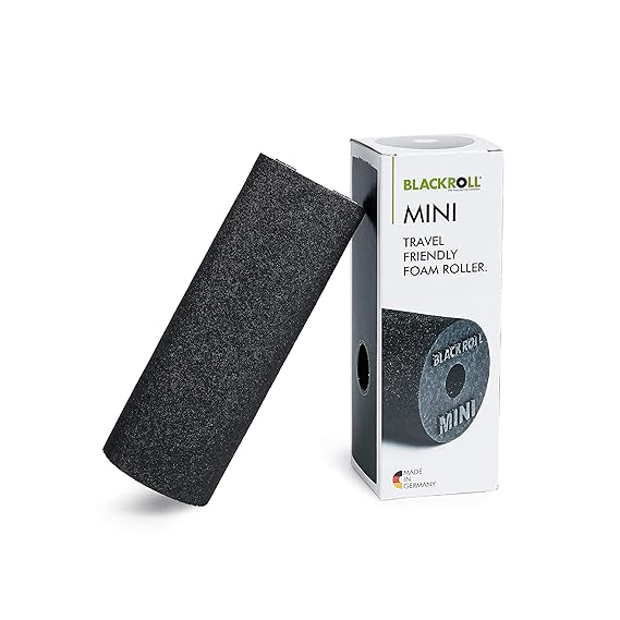 Blackroll Mini Clever Foam Roller – Compact | Eco-Friendly Self-Massage Tool for Feet & Arms (15x5cm)