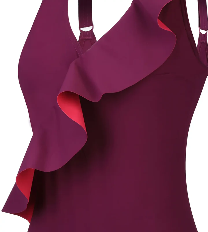 Speedo Women’s Spdscu Rubysun One Piece Swimwear – Deep Plum / Magenta - Image 6