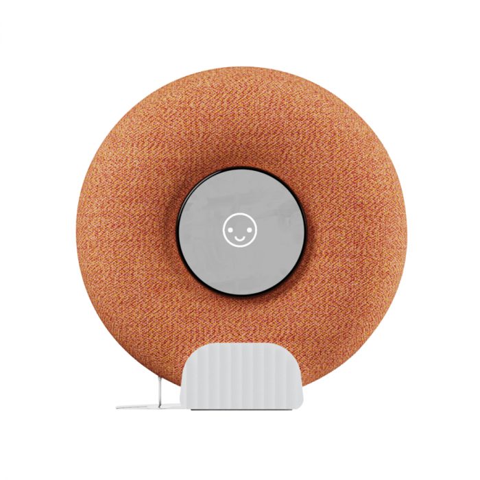A donut dressed up as a Smart​​​​​​​ Assistant