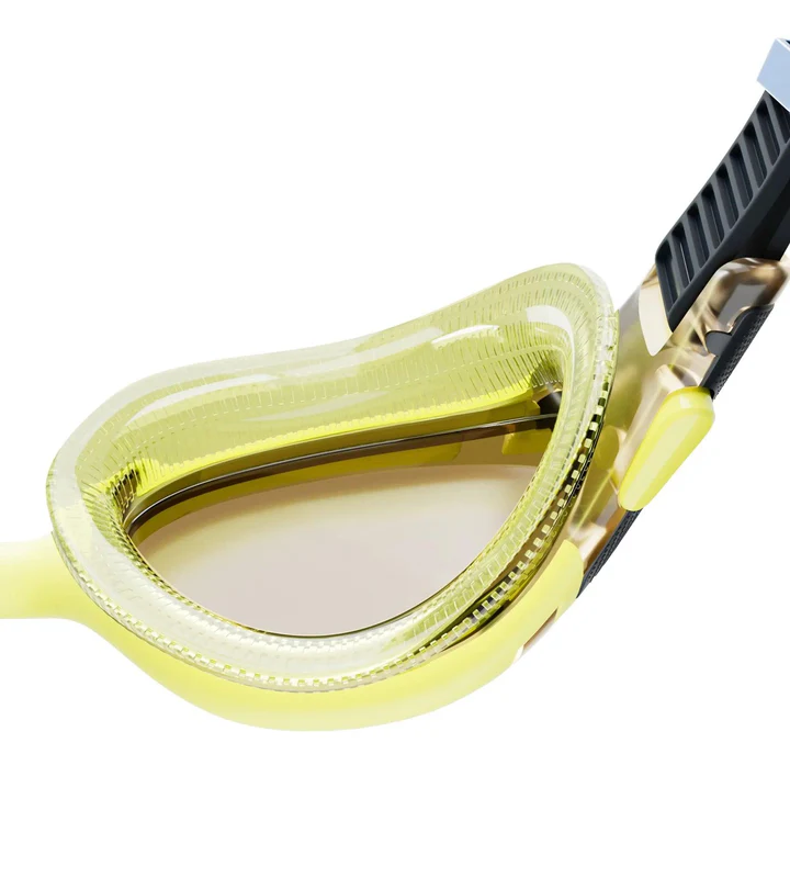 Speedo Unisex Adult Biofuse 2.0 Mirror Lens Swim Goggles – Yellow & Smoke - Image 4