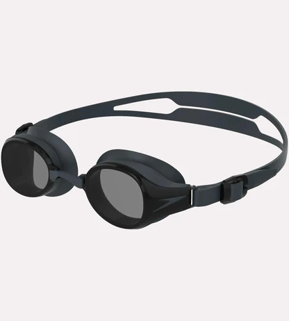 Speedo Unisex Adult Hydropure Optical Power Lens Swim Goggles – Black & Smoke